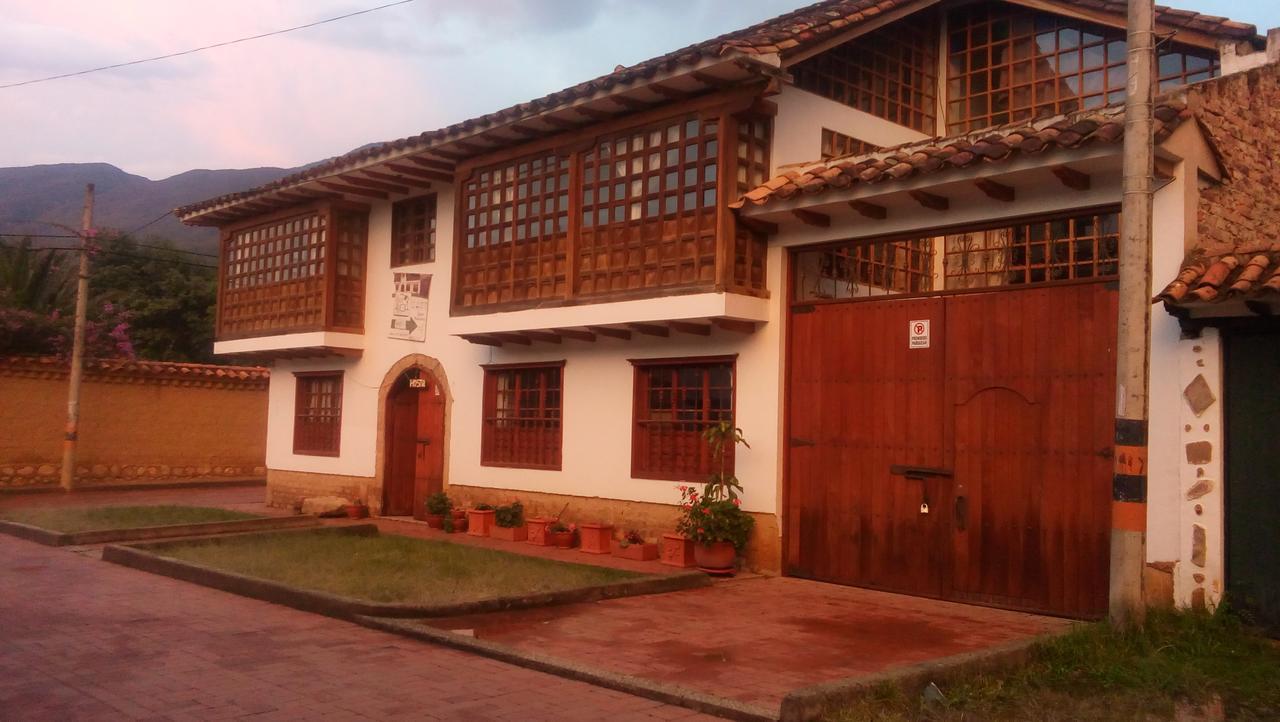 Chez Alicia Hostal Villa de Leyva Exteriör bild