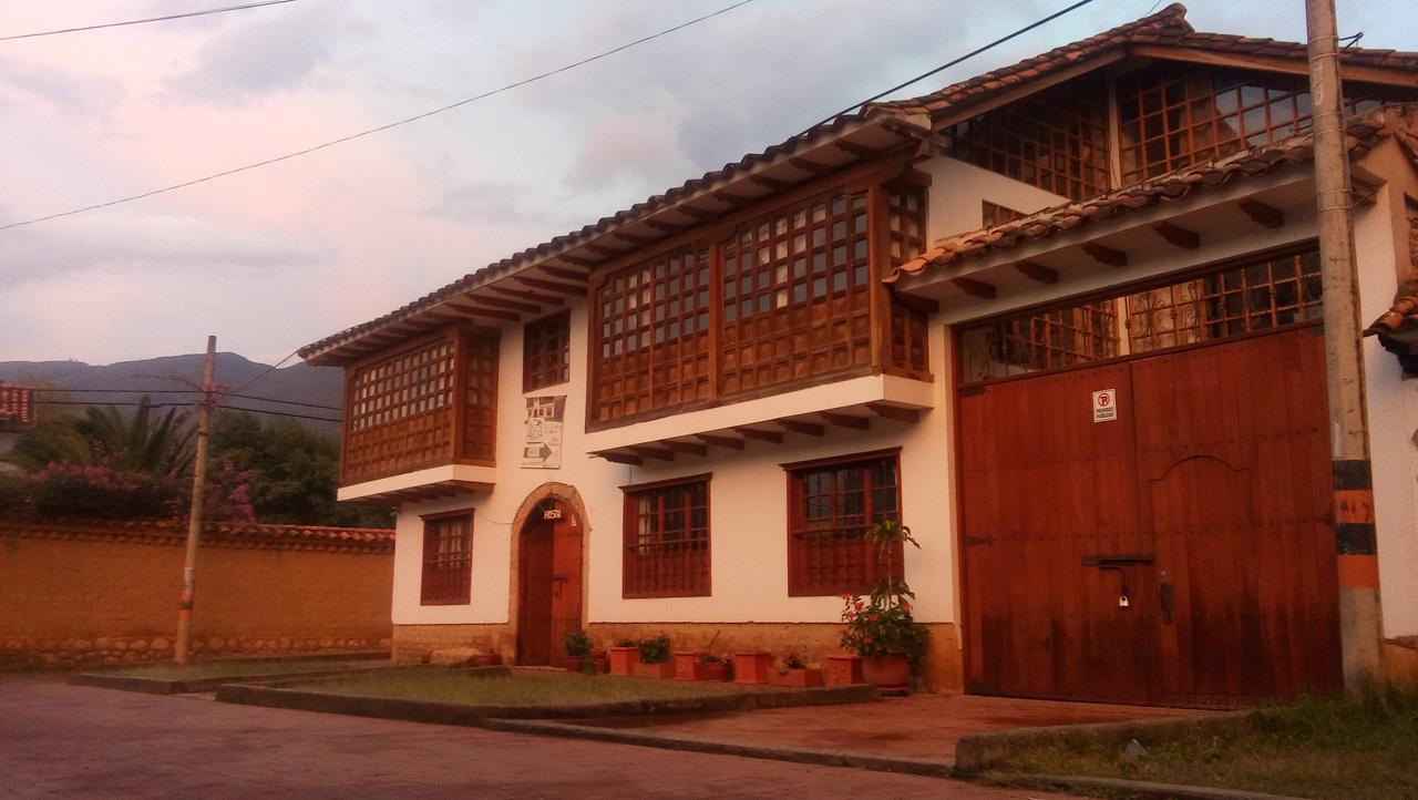 Chez Alicia Hostal Villa de Leyva Exteriör bild